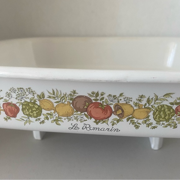 Vintage Corning Ware Spice of Life Le Romarin A-21 Casserole Lasagna Pan - Picture 2 of 4